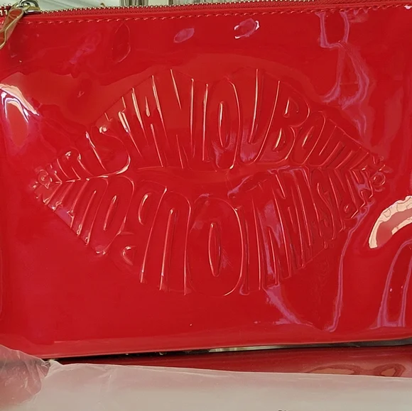 Christian Louboutin Red Cosmetic Bag - Picture 6 of 11